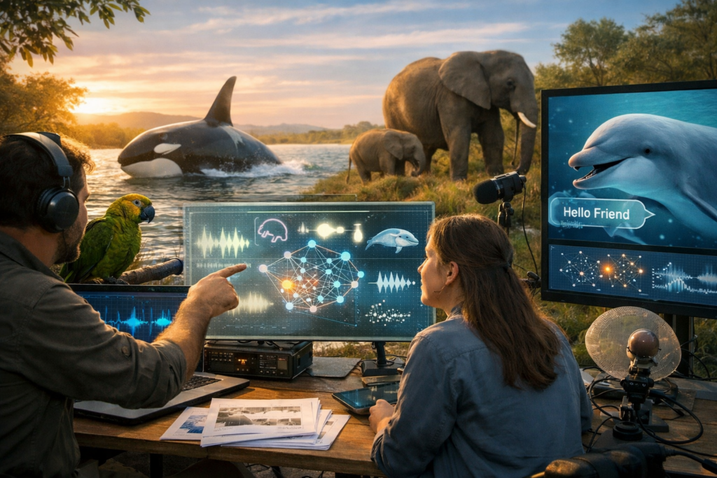 A nova fronteira da ciência: traduzir a linguagem dos animais com inteligência artificial